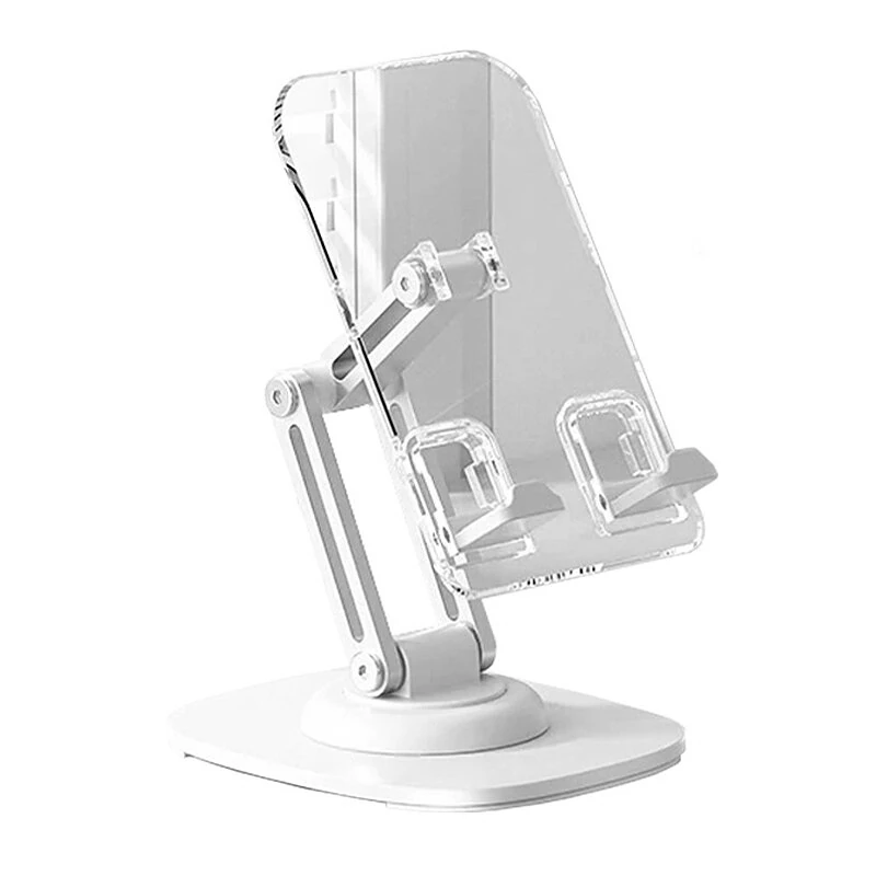 Foldable Desktop Phone Holder Stand Support Adjustable Angle Height Cellphone Stand Bracket Universal for Smartphone — view 2
