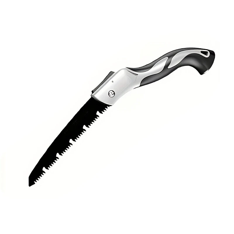 Folding Saw 250mm SK5 Steel Triple-Sided Teeth 35X Fast Cutting Anti-Slip Handle Coated Portable Hand Saw