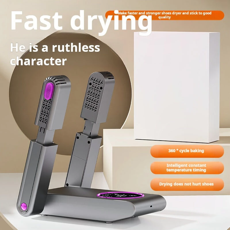 Folding Shoe Drying Machine Constant Temperature Dehumidification Odor Portable Shoe Drying Machine Timed Quick Drying Shoe Machine — view 7