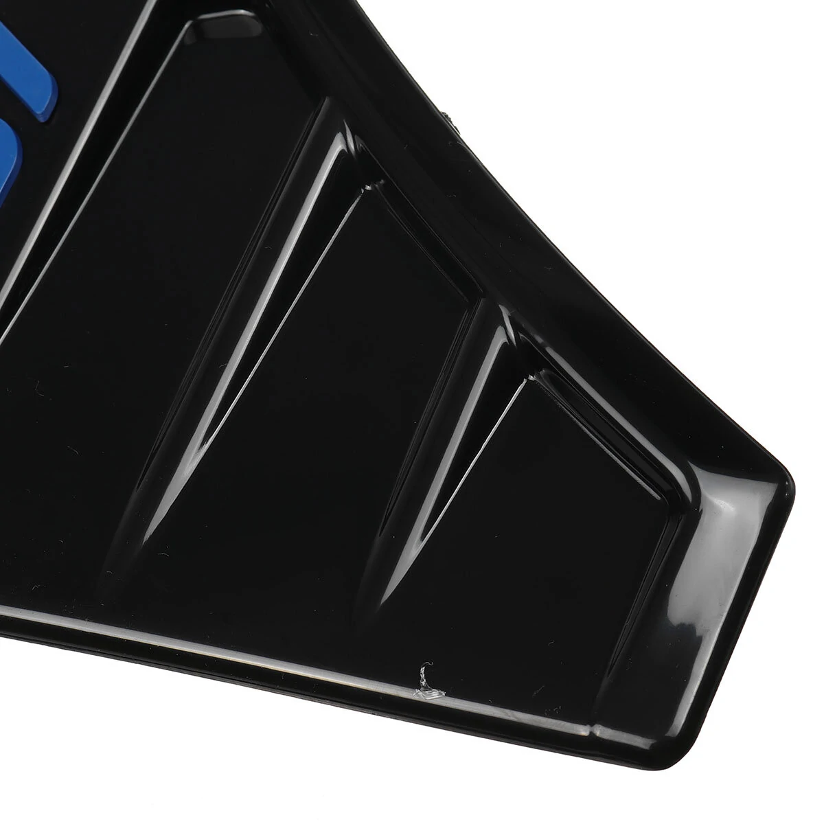 FOR FORD FOCUS MK2 MK3 FIESTA ST Style ZETEC WING VENTS ABS - BLUE LOGO UK — view 6