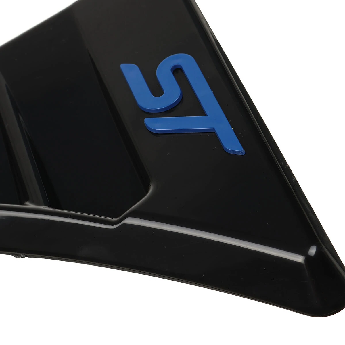 FOR FORD FOCUS MK2 MK3 FIESTA ST Style ZETEC WING VENTS ABS - BLUE LOGO UK — view 7