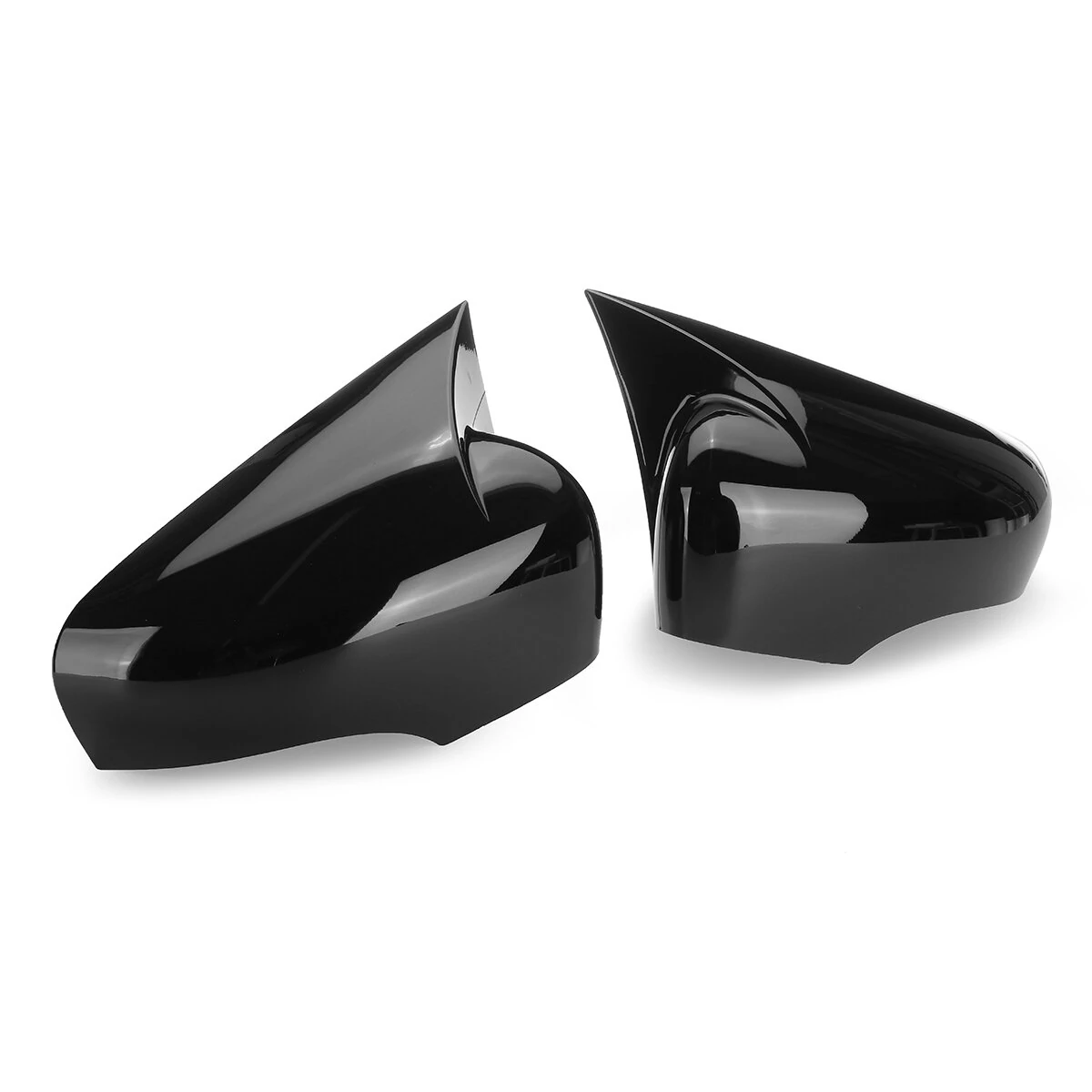 For Renault For Clio 4 MK4 2012-2019 Pair Rear View Mirror Cap Cover Direct Add-On Left & Right — view 6
