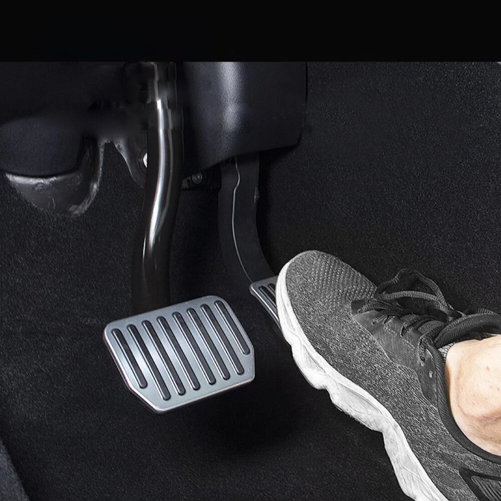 For Tesla Model 3/Y Accelerator Pedal Brake Pedal Aluminum Alloy Foot Brake Pedal Cover Rest Pedal — view 6