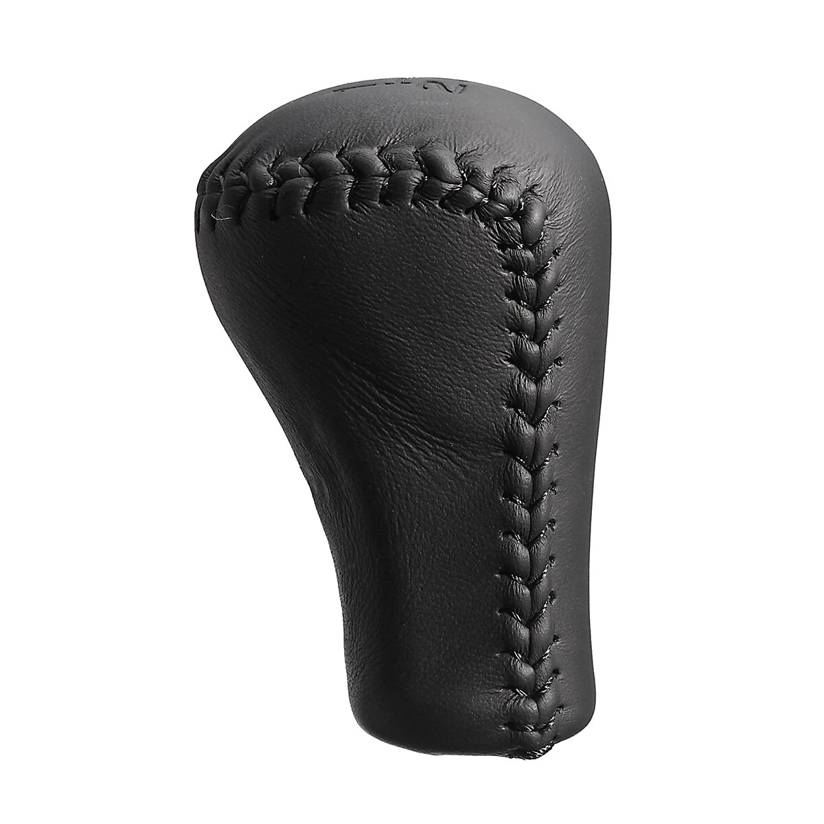 For Toyota Lexus Scion 5 Speed PU Leather Car Gear Shift Knob Stick Head Black — view 4