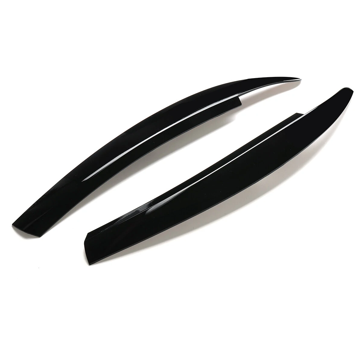 For VW Scirocco R GTS 2008-2017 2pcs Front Headlight Eyelid Eyebrow Trims — view 4