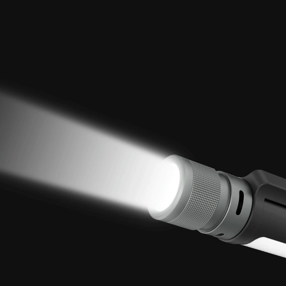 [FROM XIAOMI YOUPIN] NEXTOOL 6-in-1 1000lm Dual-light Zoomable LED Flashlight with High Decibel Alert USB-C Rechargeable Mobile Power Bank Magnetic Camping Work Light — view 11