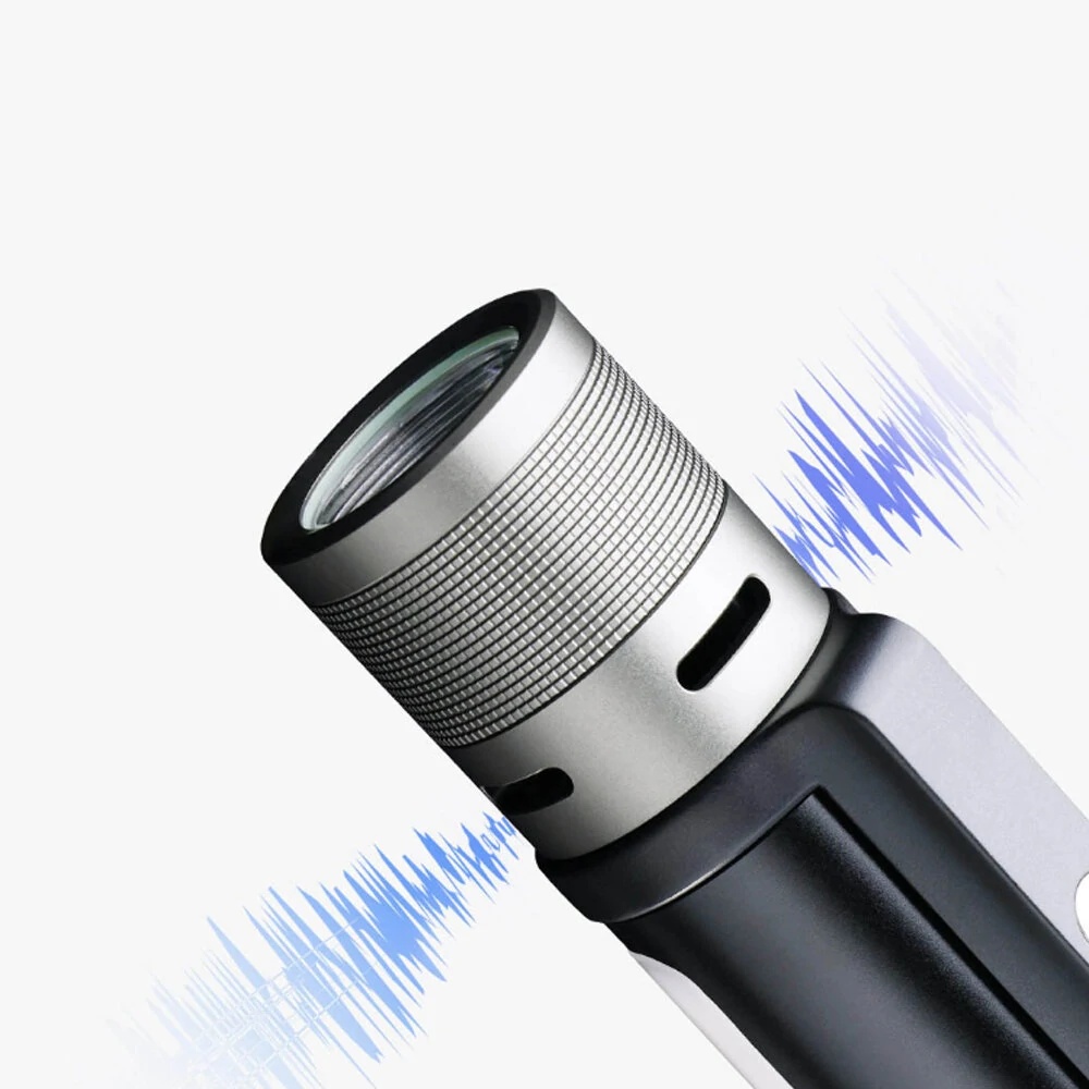 [FROM XIAOMI YOUPIN] NEXTOOL 6-in-1 1000lm Dual-light Zoomable LED Flashlight with High Decibel Alert USB-C Rechargeable Mobile Power Bank Magnetic Camping Work Light — view 7