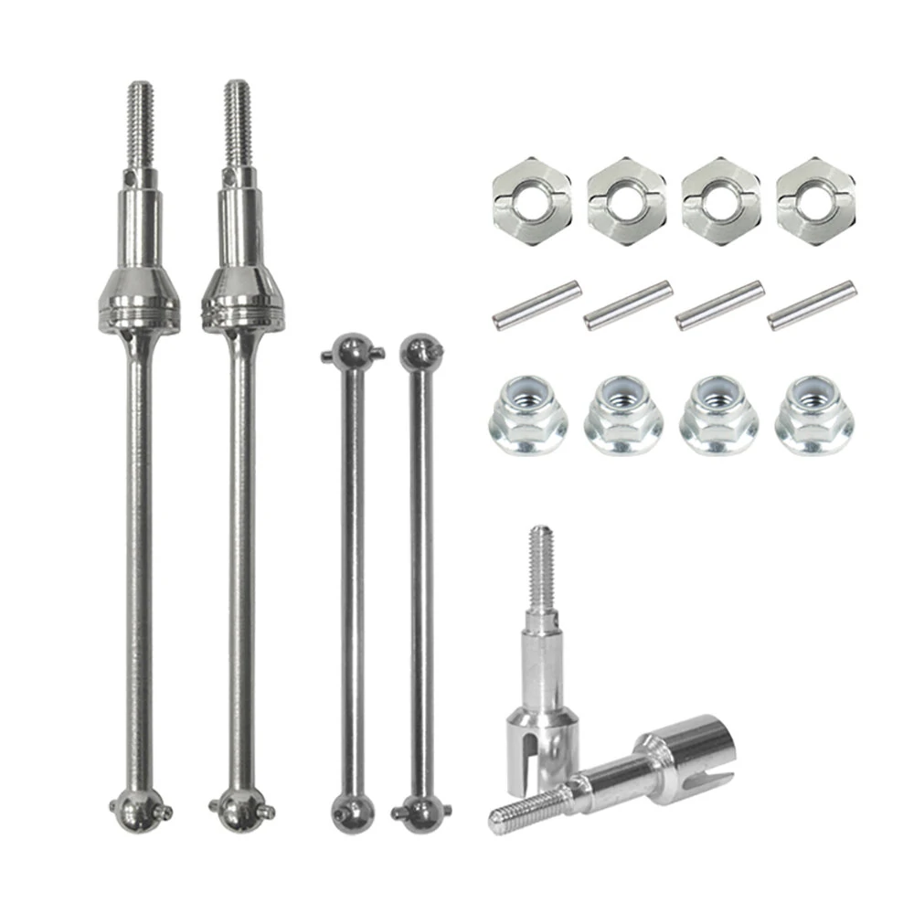 Front and Rear Drive Shaft Kit Compatible For HBX 901A 903A 905A RC Car Parts — Front