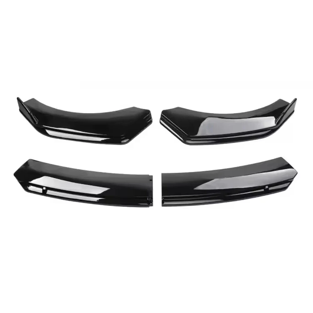 Front Bumper Splitter Lip Front Bumper Spoiler Diffuser Body Modification Kit For Audi A5 S5 A4 A6 A7 2012 2013 2014 2015 2016 — view 7