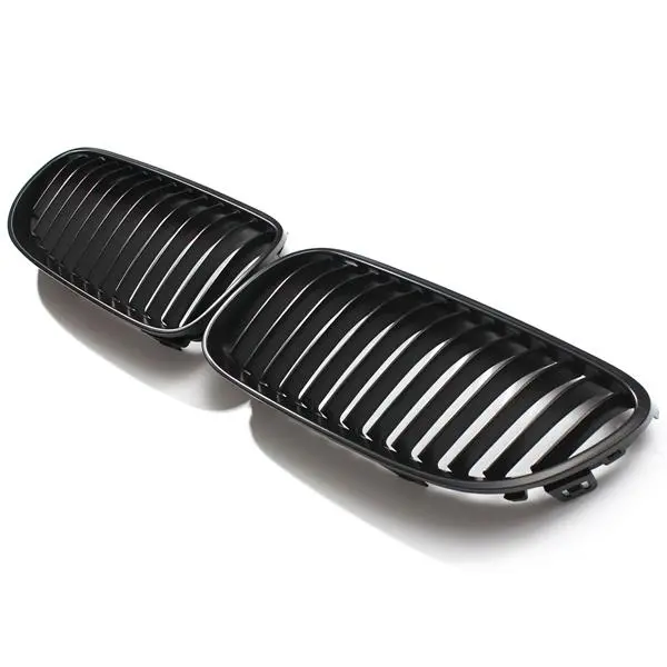 Front Kidney Grille Grills Matte Black for BMW E92 E93 3-Series LCI Facelift 2DR — view 4
