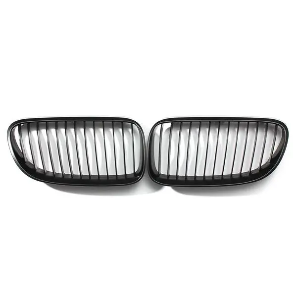 Front Kidney Grille Grills Matte Black for BMW E92 E93 3-Series LCI Facelift 2DR — view 7