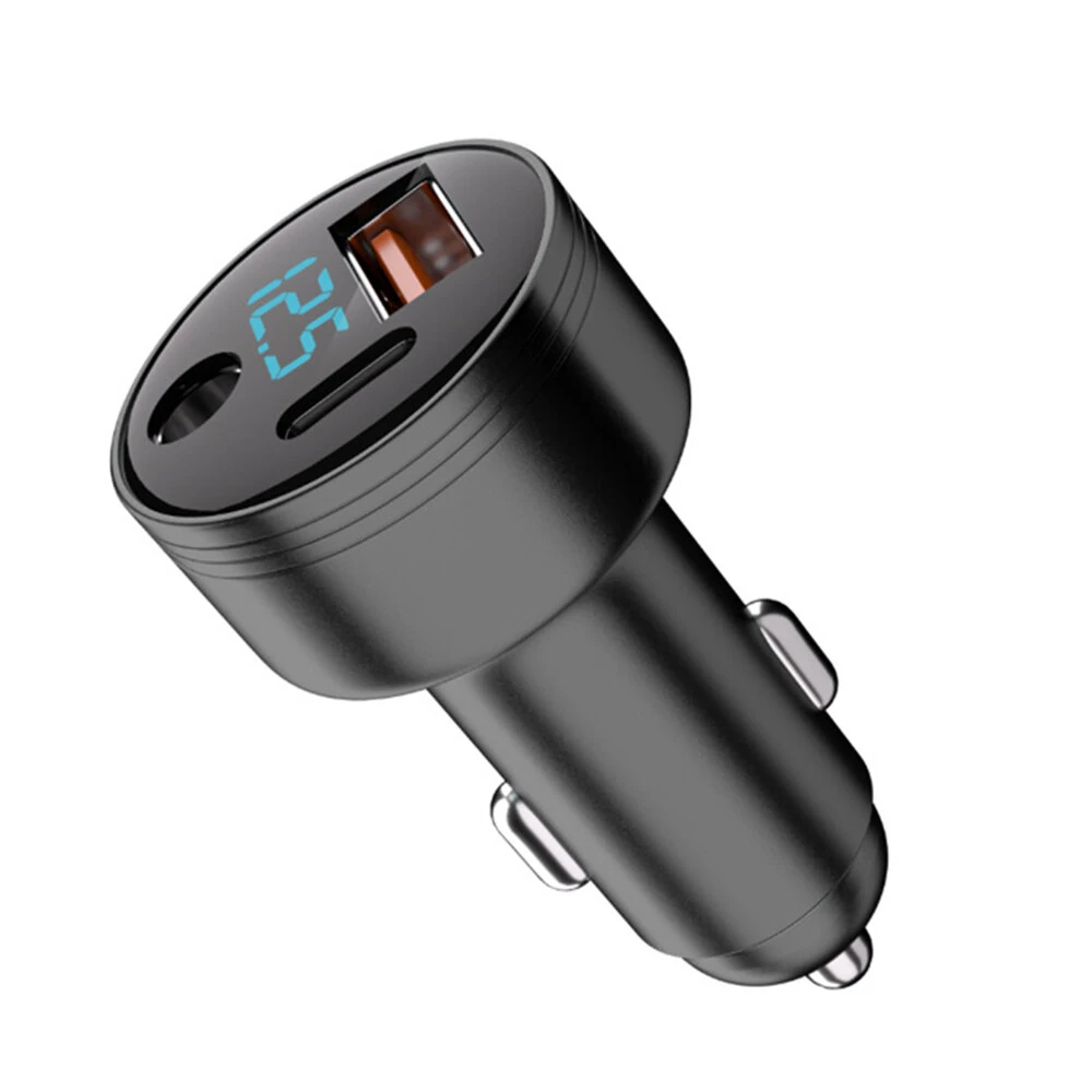 FSJ-088 163W 3-in-1 Car Charger Adapter for Starlink Mini 100W DC Power Port 45W PD USB-C & 18W Fast Charging Lighter Splitter — view 6