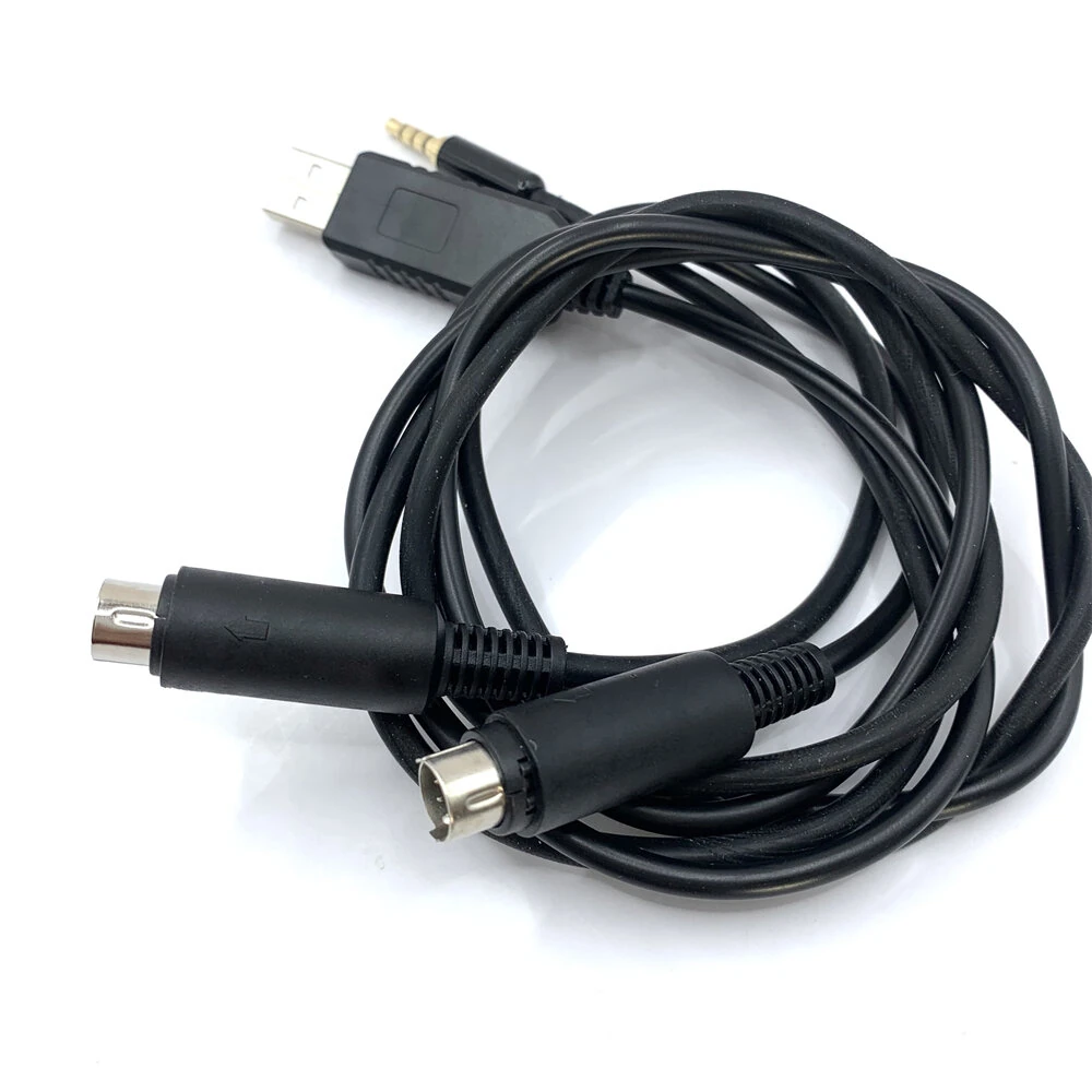 FT8 Mode Audio Cable USB Cable 90cm Compatible with FT817 FT818ND FT857 FT857D FT897 Radio Accessories Stable Connection Plug and Play Audio Transmitter — FT8