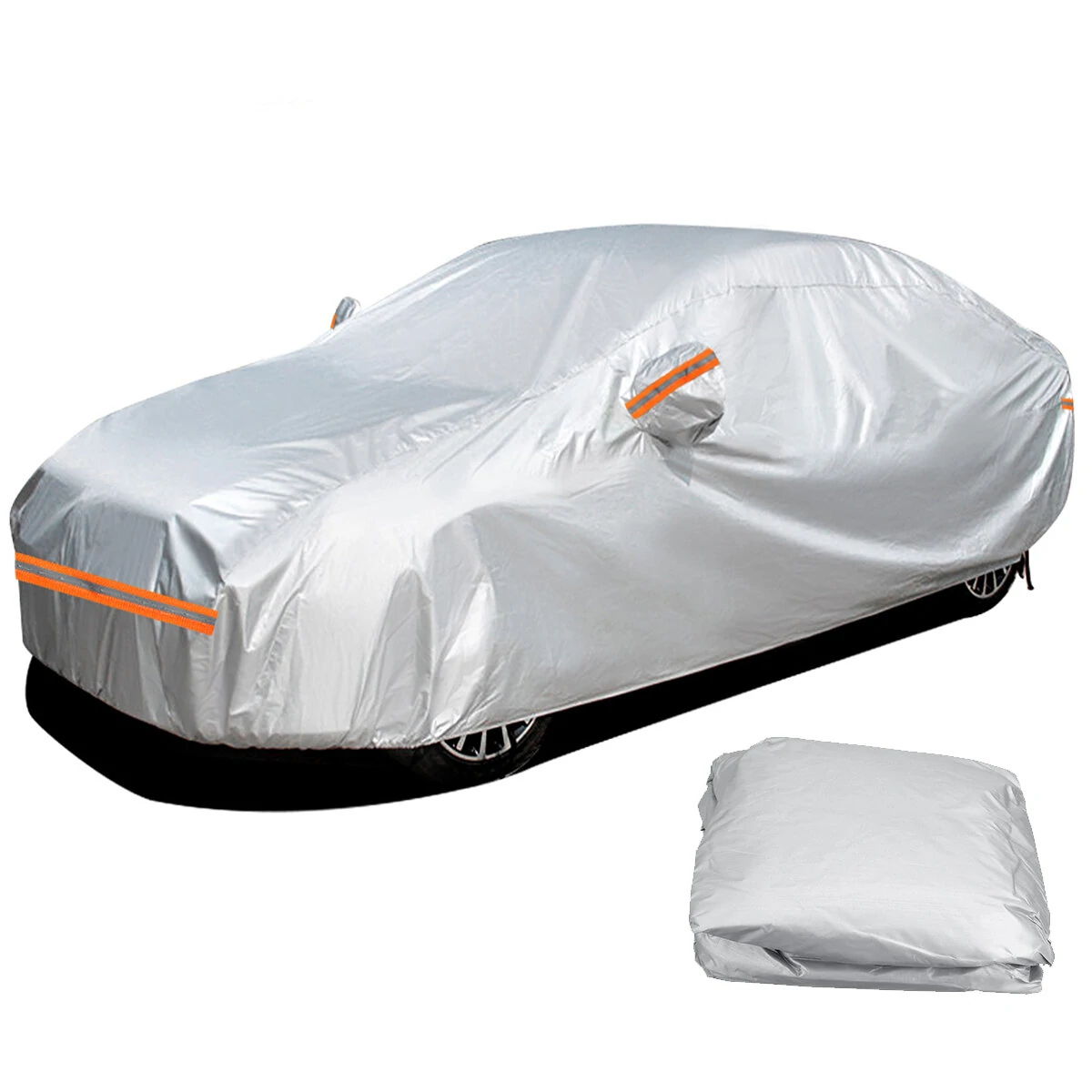 Full Car Sedan Cover Outdoor Waterproof Dust Scratch UV Protection Size S-XXL — view 11