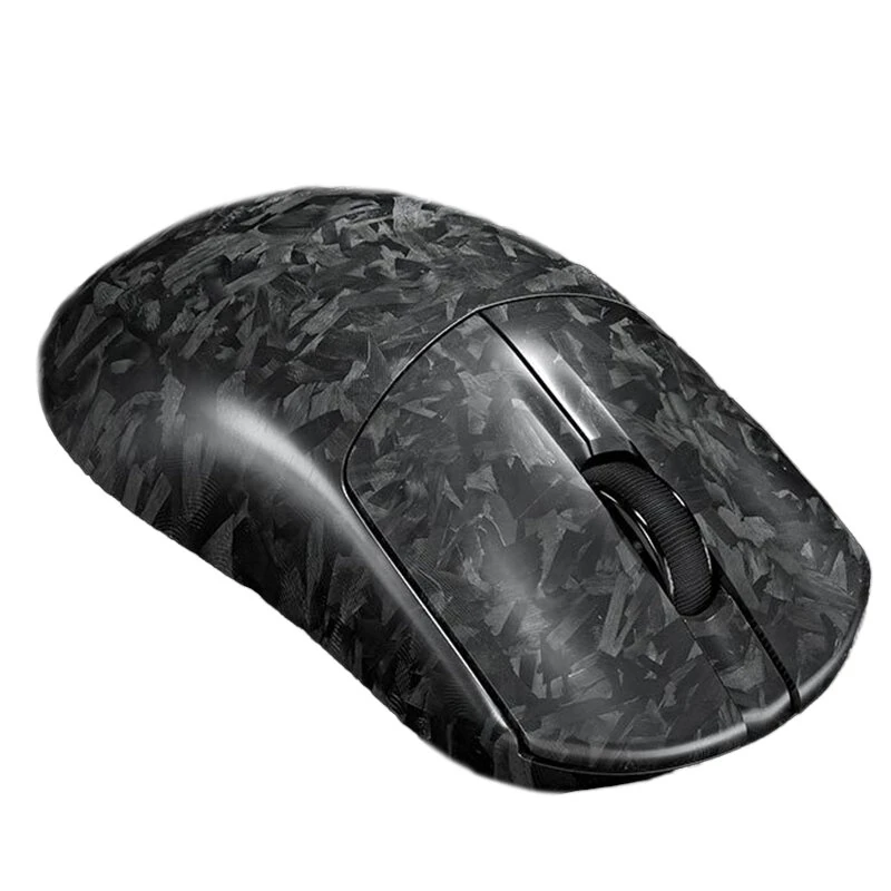 FURYCUBE F1 Carbon Series Wireless Tri-Mode Gaming Mouse PAW3315 Sensor 800-12000DPI 600H Battery Life 49g Lightweight E-sports Gamer Mice for PC Laptop Computer
