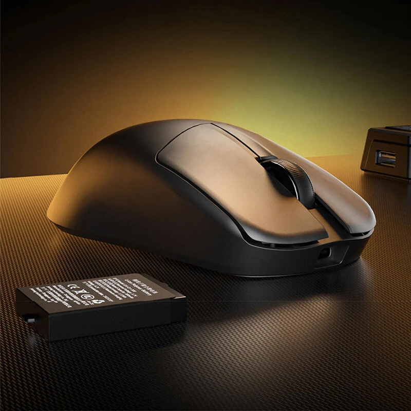 FURYCUBE G13S Tri-Mode Gaming Mouse PAW3311 Sensor 22000DPI 600H Battery Life 55g Lightweight 2.4G/Wired/bluetooth E-sports Gamer Mice for PC Laptop Computer — view 3