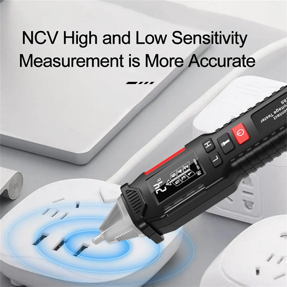Fuyi Voltage Indicator Tester Voltage Detector Pen Sensor Tester Partition Wall Multifunction Break Voltmeter Tester Electrician Tool — view 6