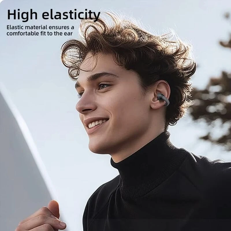 G08 Translator Earbuds Wireless bluetooth 5.4 Earphone LED Touch Screen 13.2mm Dynamic Drivers Bass Sound Instant Translation Earclip Open-ear Headphones — view 6