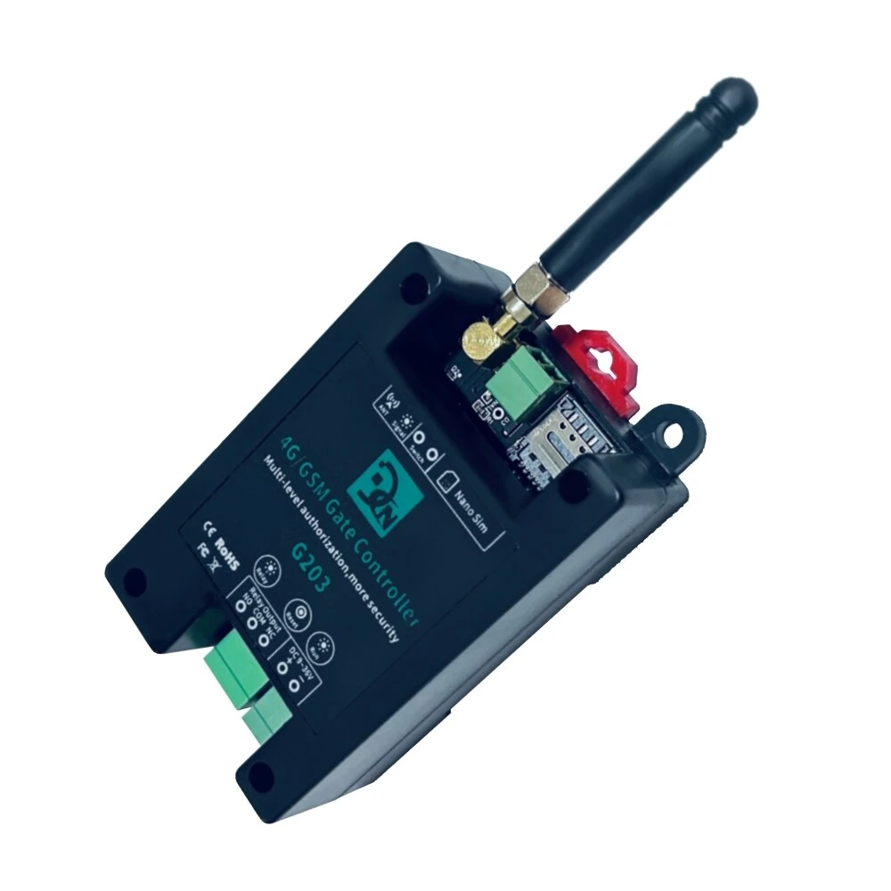 G203 GSM Gate Opener Remote Controller 4G Multi-Level Authorization Wireless Security Access Remote Control Door Opener — view 3