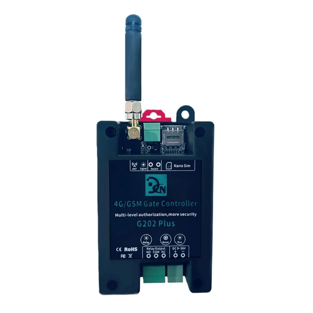 G203 GSM Gate Opener Remote Controller 4G Multi-Level Authorization Wireless Security Access Remote Control Door Opener — view 4
