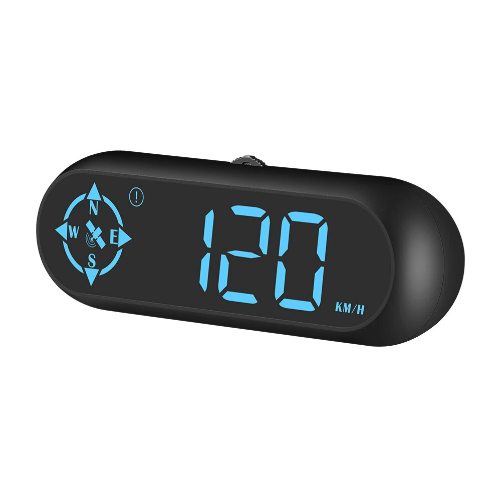 G9 Car HUD Head-up Display Car GPS Multi-function Speedometer Compass HD Head-up Display 360° Rotating Suction Fit All Vehicle — image 1