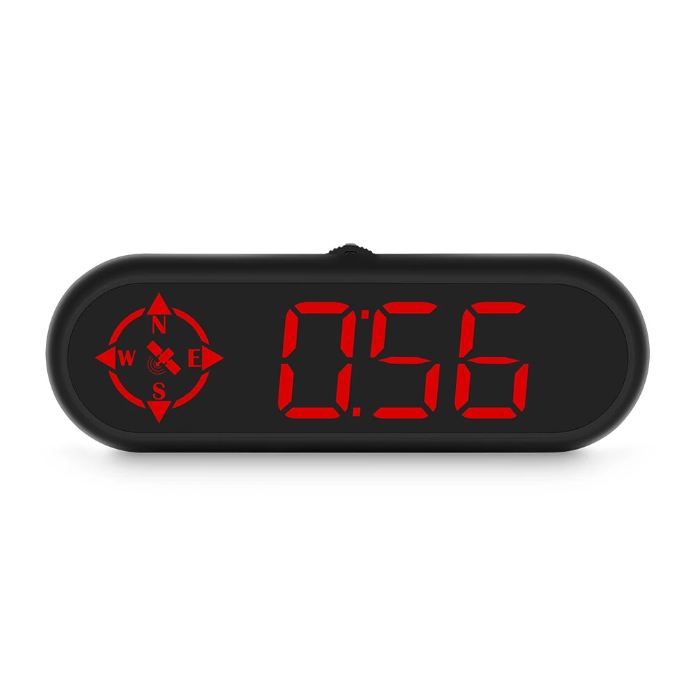 G9 Car HUD Head-up Display Car GPS Multi-function Speedometer Compass HD Head-up Display 360° Rotating Suction Fit All Vehicle — view 2