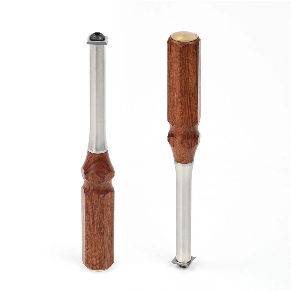 Ganwei Woodworking Carbide Scraper With Rosewood Handle Replaceable Square Insert For Trimming Deburring — view 7