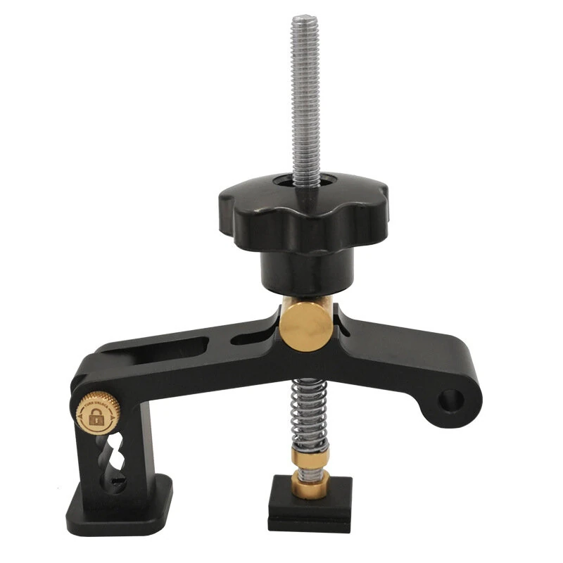GANWEI Woodworking T-Slot Clamp Adjustable Quick Positioning Hold Down Jig 45/30 Type T-track Slide Blocks Workbench Press Fixing Tool — view 2