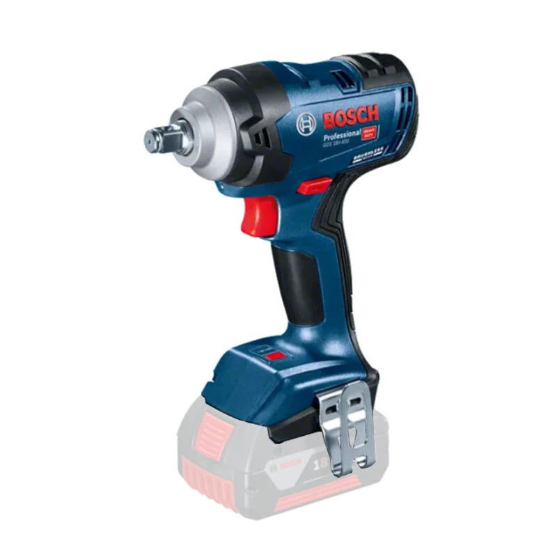 GDS 18V-400 for Bosch Cordless Impact Wrench 18V 400N.m. Torque 1/2 Inch Square Drive High-Speed ABR Function Professional Power Tool — view 6