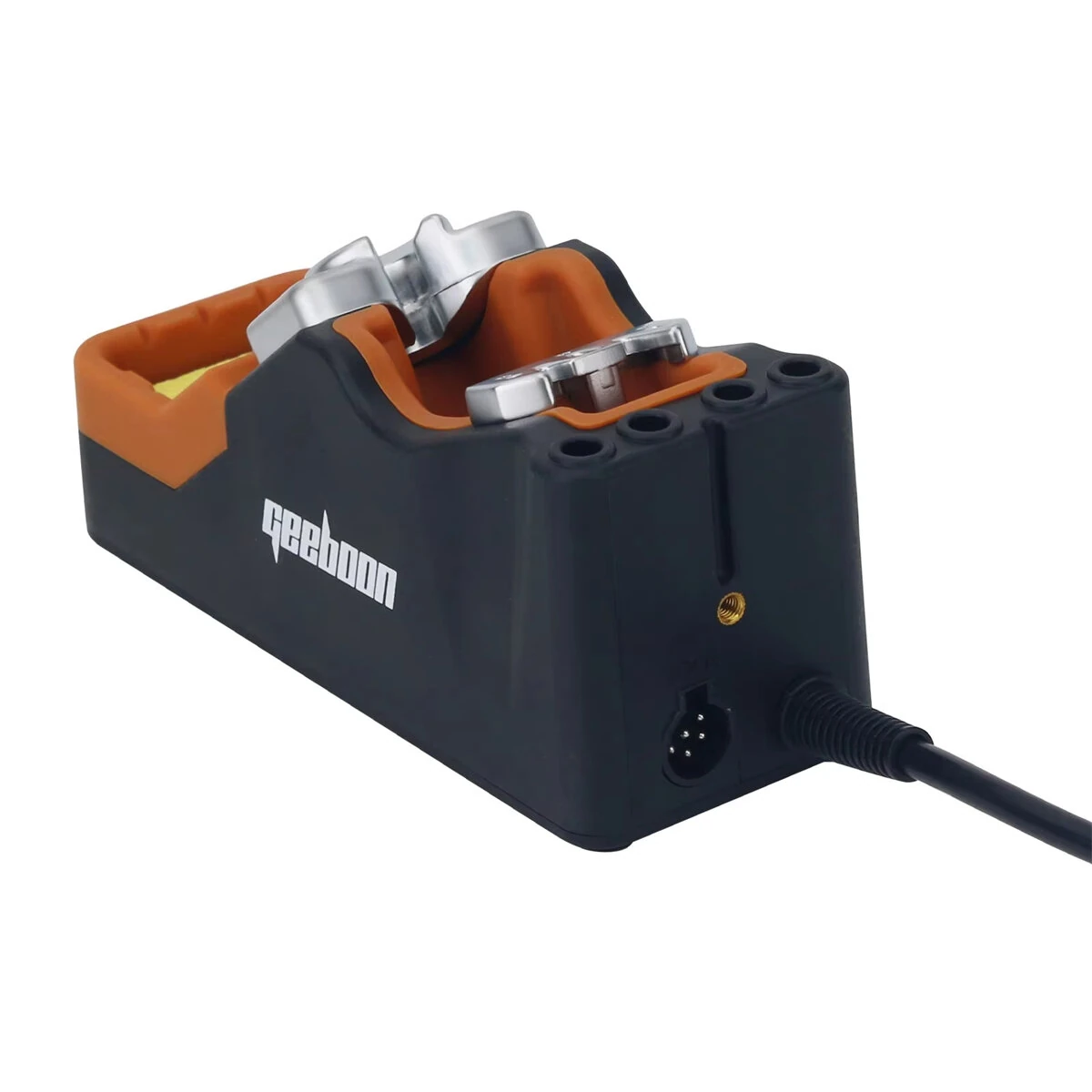 GEEBOON SDC02 Soldering Iron Stand Welding Pen Holder for T245 T210 T115 TH12 Irons With Sleep Jack Tip Cleaner — view 2