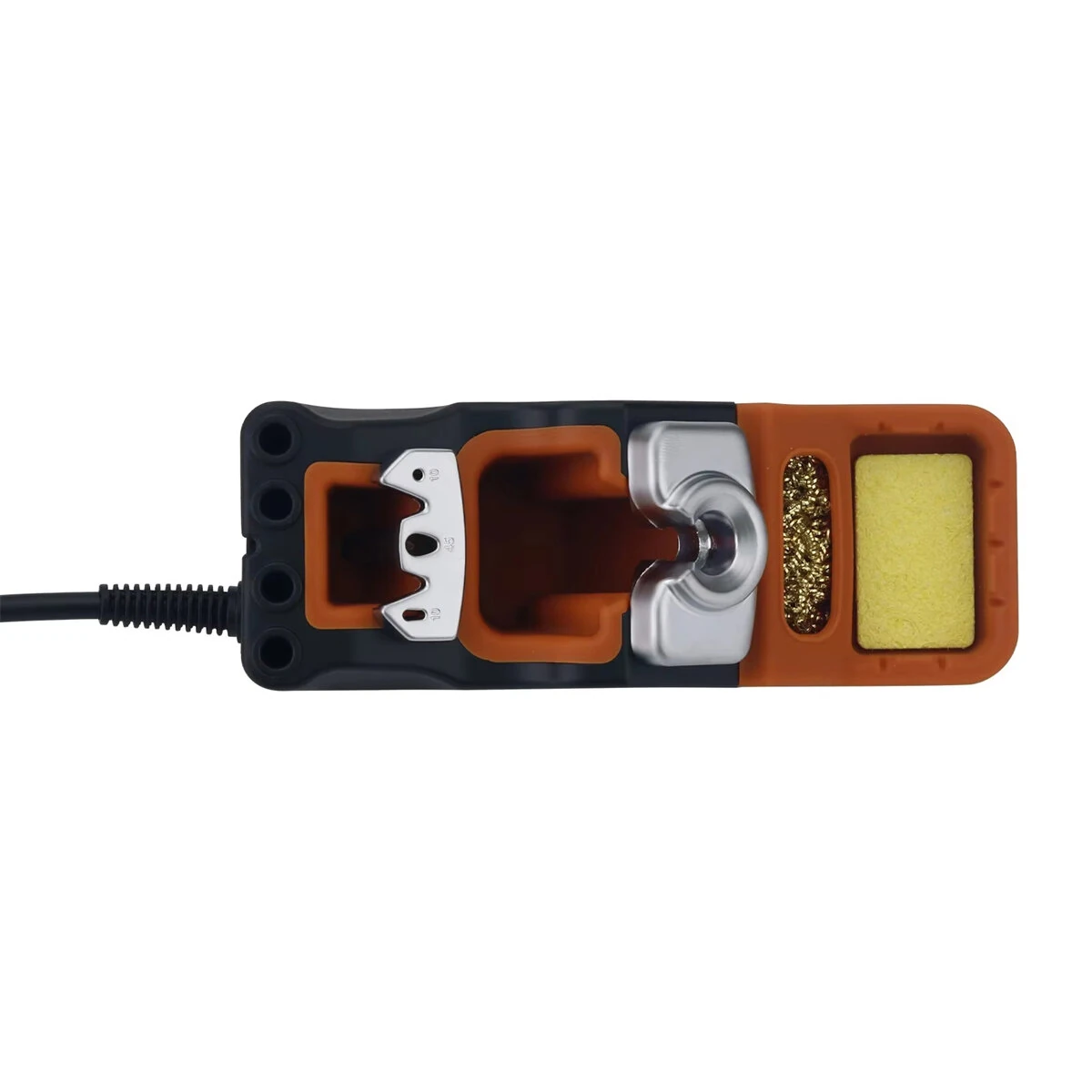 GEEBOON SDC02 Soldering Iron Stand Welding Pen Holder for T245 T210 T115 TH12 Irons With Sleep Jack Tip Cleaner — view 3