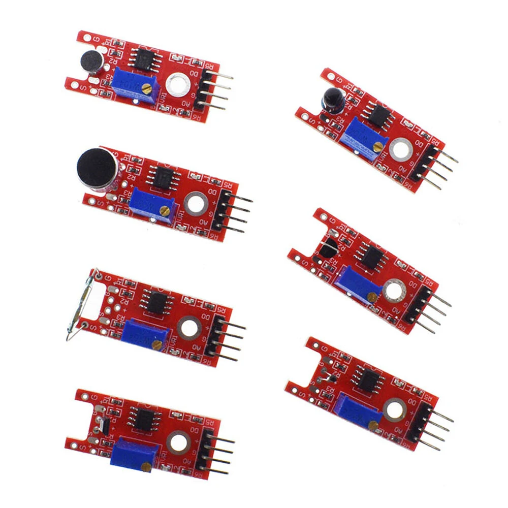 Geekcreit 45 In 1 Sensor Module Board Starter Kits Upgrade Version For Arduino UN0 R3 MEGA2560 Plastic Bag Package — view 4