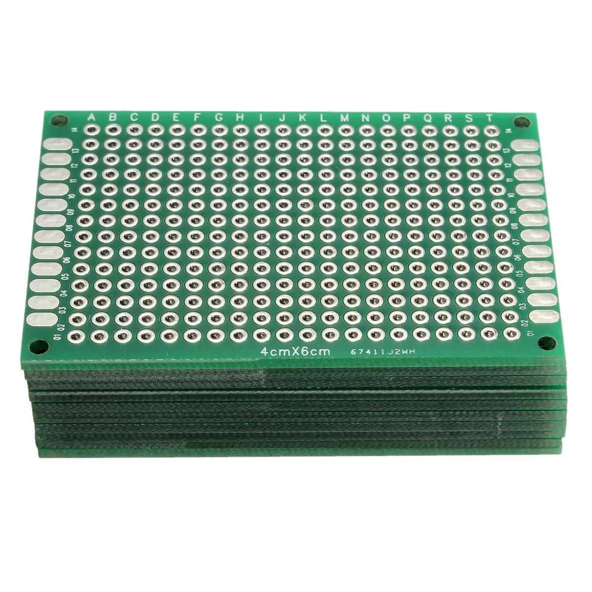 Geekcreit® 80pcs FR-4 2.54mm Double Side Prototype PCB Printed Circuit Board — view 3