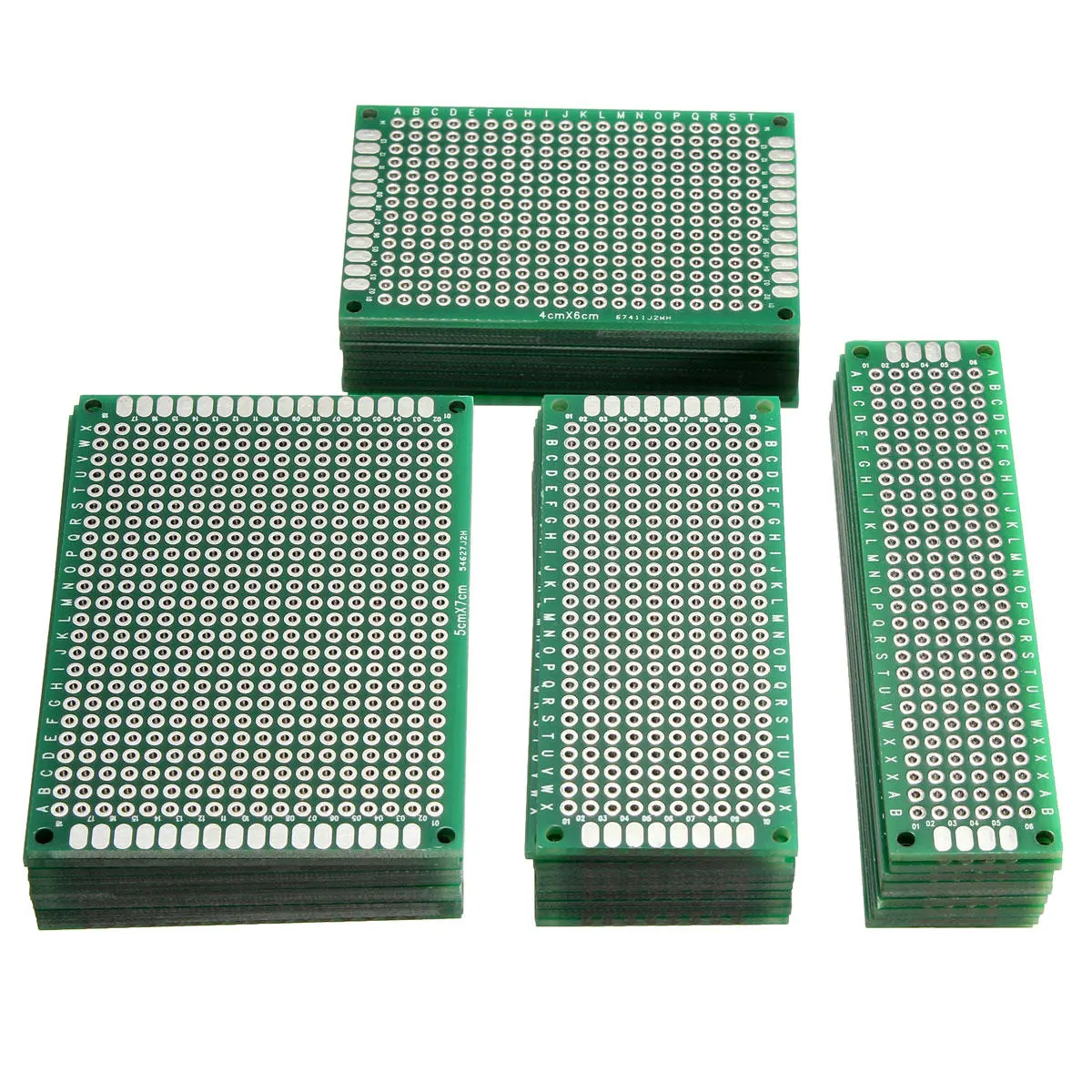 Geekcreit® 80pcs FR-4 2.54mm Double Side Prototype PCB Printed Circuit Board — view 7