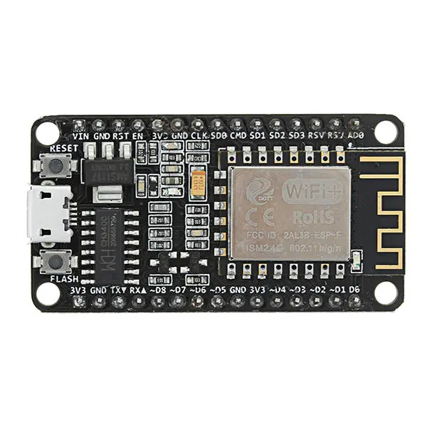 Geekcreit® NodeMcu Lua ESP8266 ESP-12F WIFI Development Board — view 3