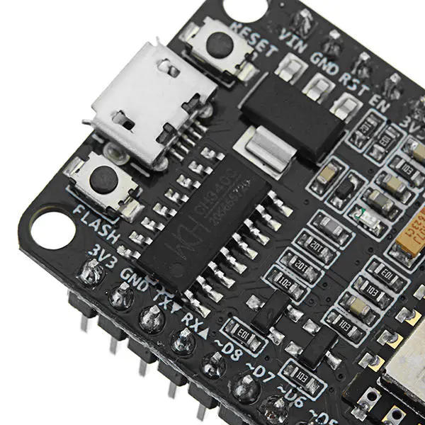 Geekcreit® NodeMcu Lua ESP8266 ESP-12F WIFI Development Board — view 9