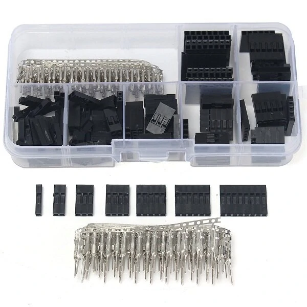 Geekcreit® 310pcs 2.54mm Male Female Dupont Wire Jumper With Header Connector H — view 2