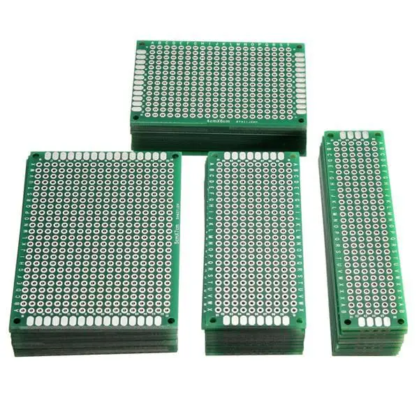 Geekcreit® 40pcs FR-4 2.54mm Double Side Prototype PCB Printed Circuit Board — Geekcreit