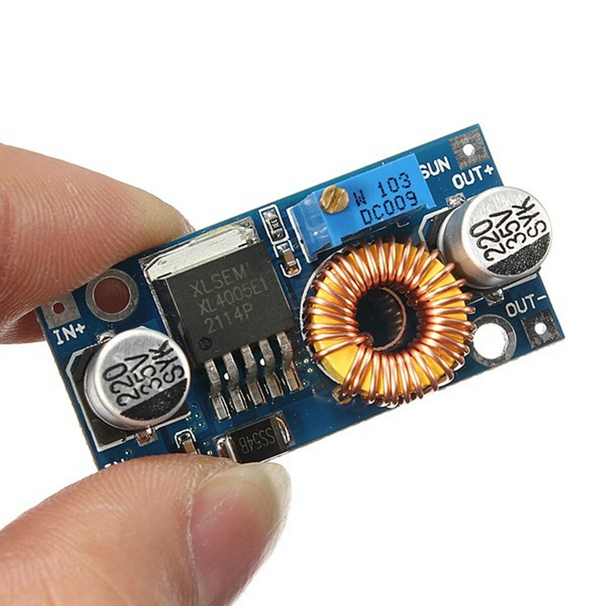 Geekcreit® 5A XL4005 DC-DC Adjustable Step Down Module Power Supply Converter — view 5
