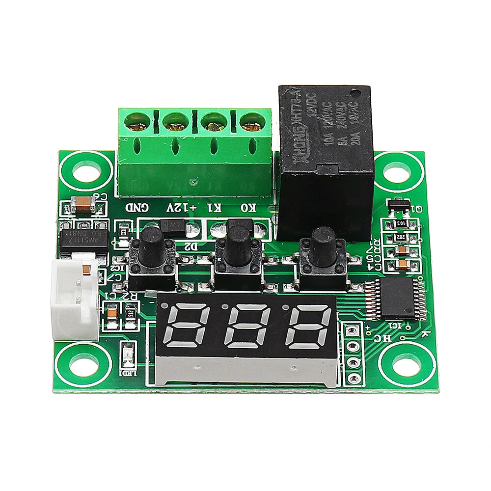 Geekcreit® W1209 DC 12V -50 to +110 Temperature Sensor Control Switch Thermostat Thermometer — Geekcreit