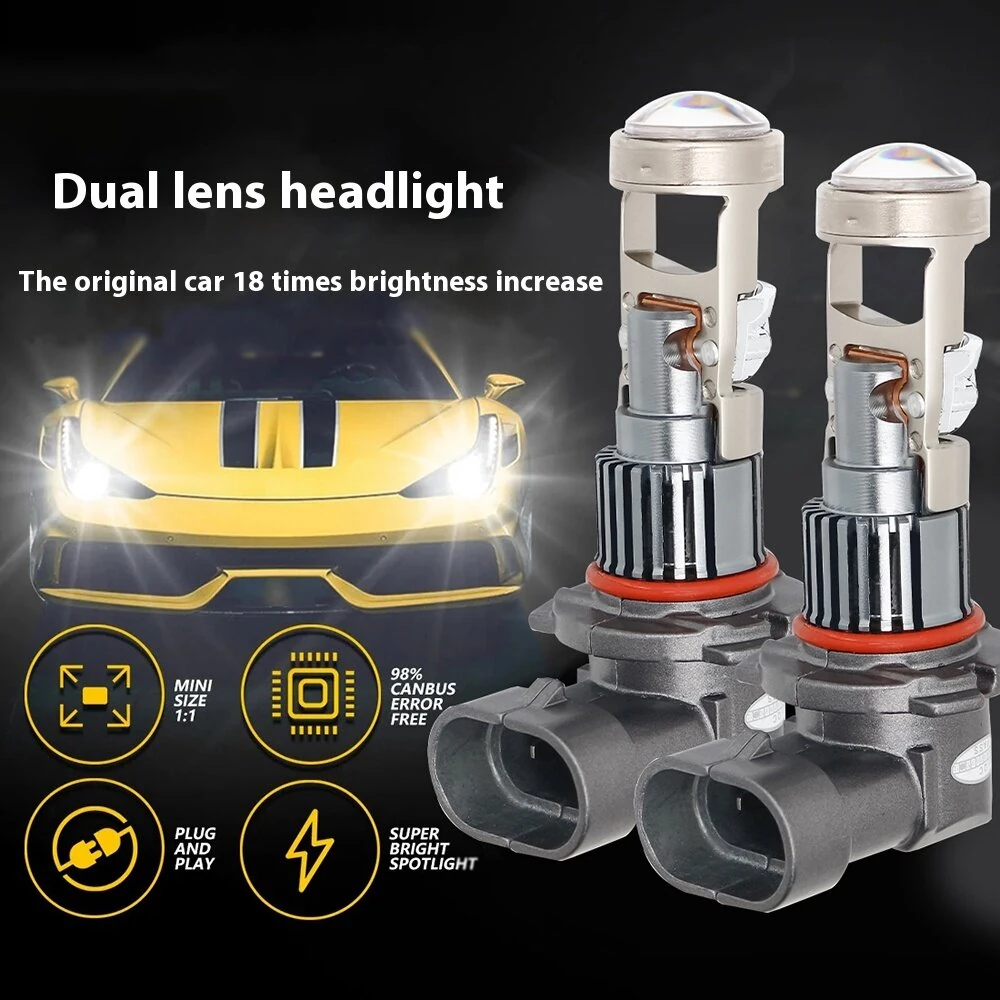 General Liang H7/H11/9005/90006/9012 2pcs 2000LM LED Headlight Bulbs High Brightness LED Headlamps IP65 Protection Level — view 5