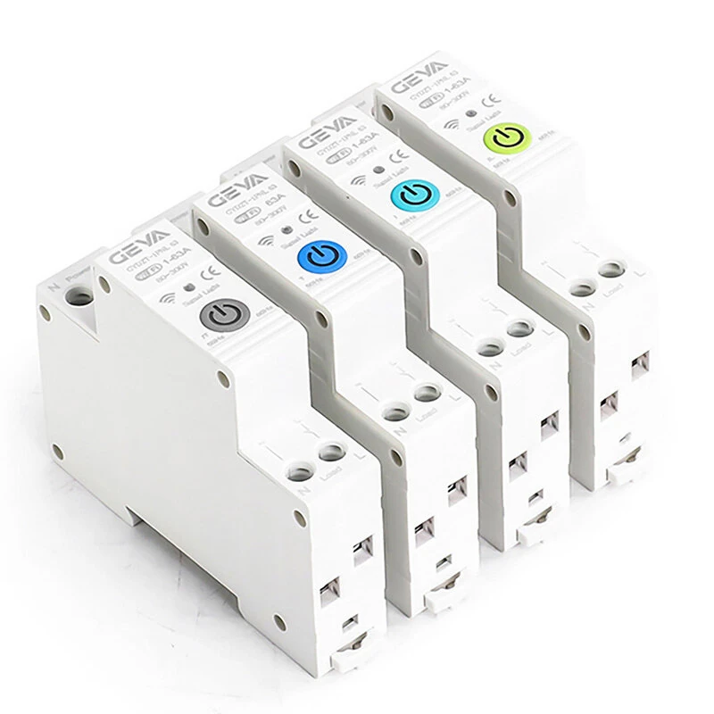 GEYA GYDZT-1PNL 63 Tuya Smart WiFi Circuit Breaker 1-63A Adjustable Energy Monitoring APP Remote Control for Home Monitoring — view 7