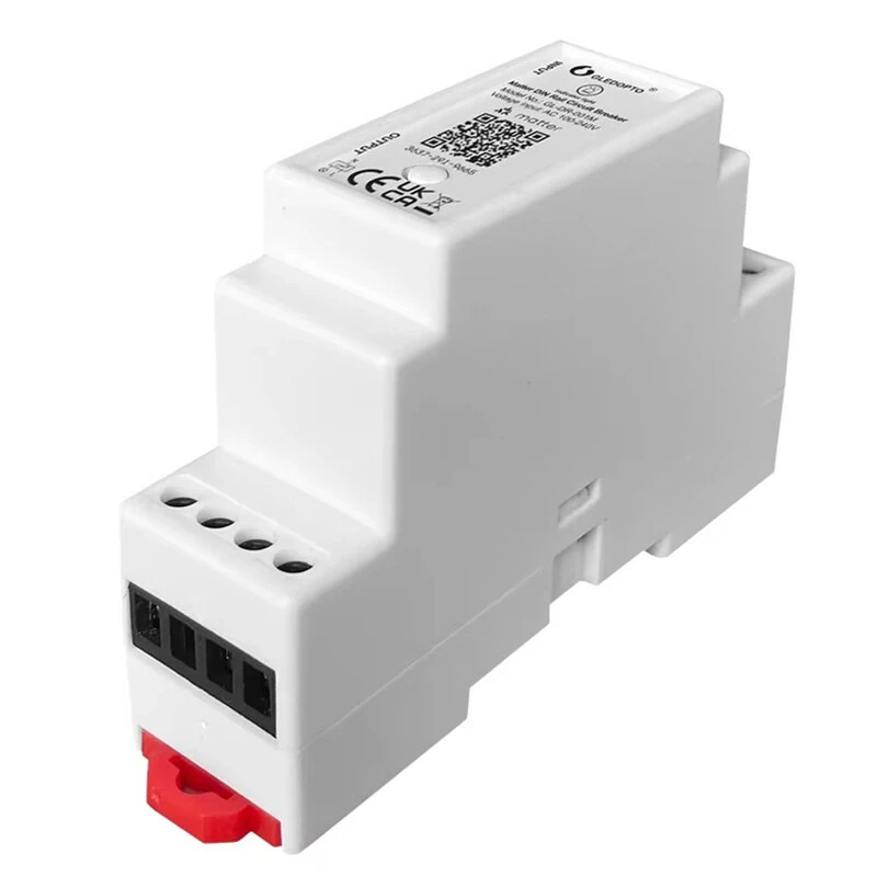 GLEDOPTO GL-DR-001M Matter Din Rail Relay Switch ON OFF Function WiFi App Voice Control 16A Max Housekeeping Appliance — image 1