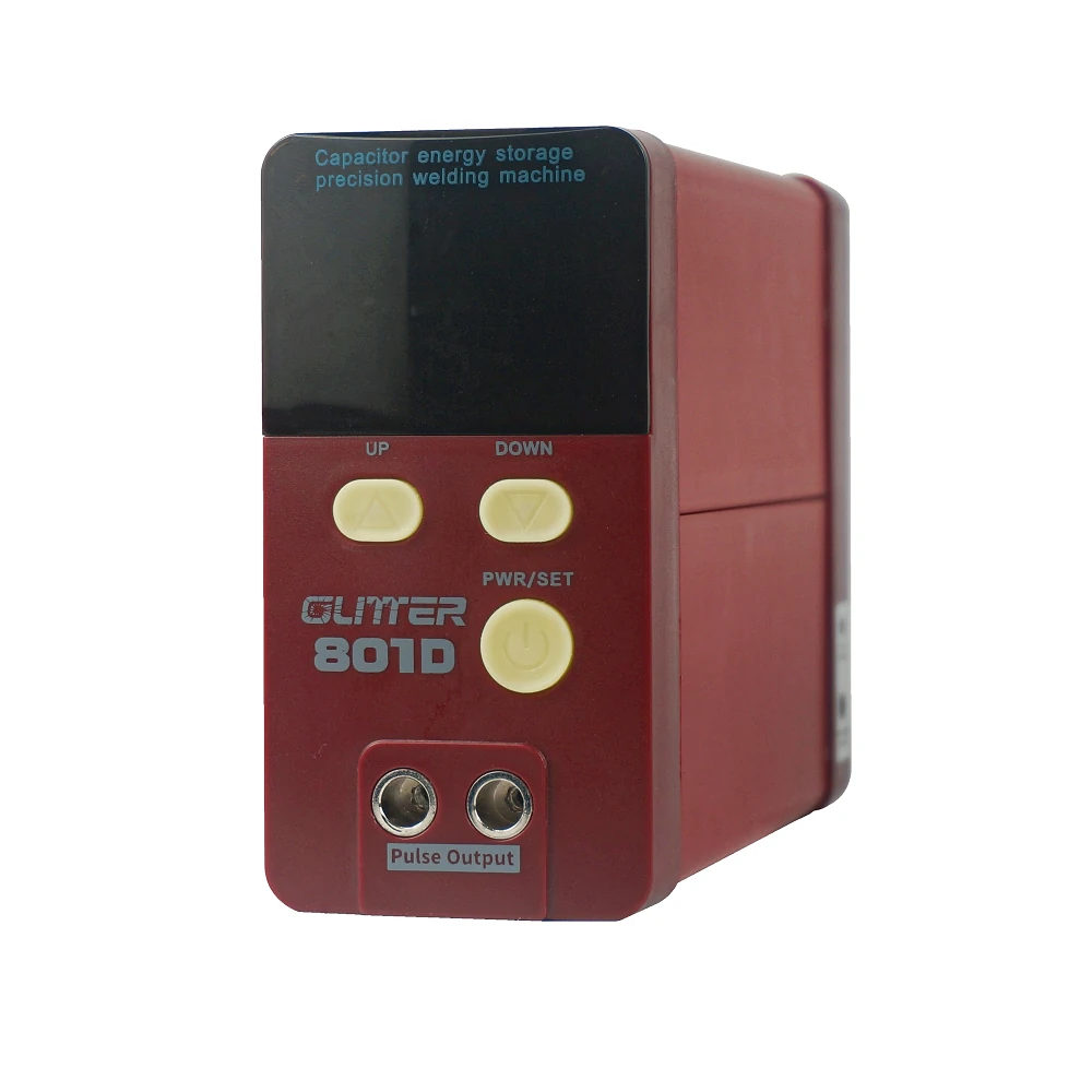 GLITTER 801D 220V 12KW Spot Welder High Power Energy Storage Capacitor Spot Welder 18650 Battery Pack Welding Machine EU Plug — view 4