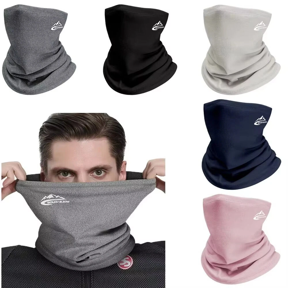 Golovejoy Winter Thermal Cycling Mask Men Women Outdoor Sports Windproof Dustproof Velvet Warm Neck Cover Scarf for Ski Hiking Riding — view 2