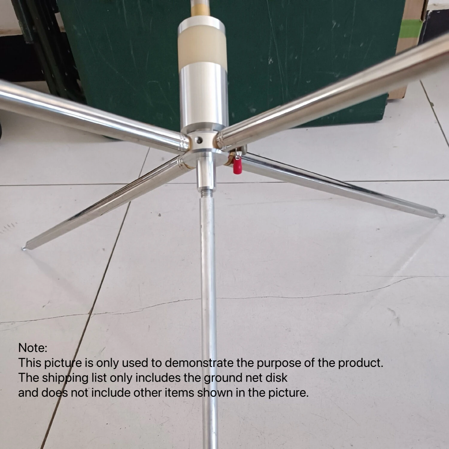 GP Antenna Ground Plane Disk M10 Thread Radial Hub for PAC-12/JPC-12 Short Wave Antennas Screw Accessories — view 4