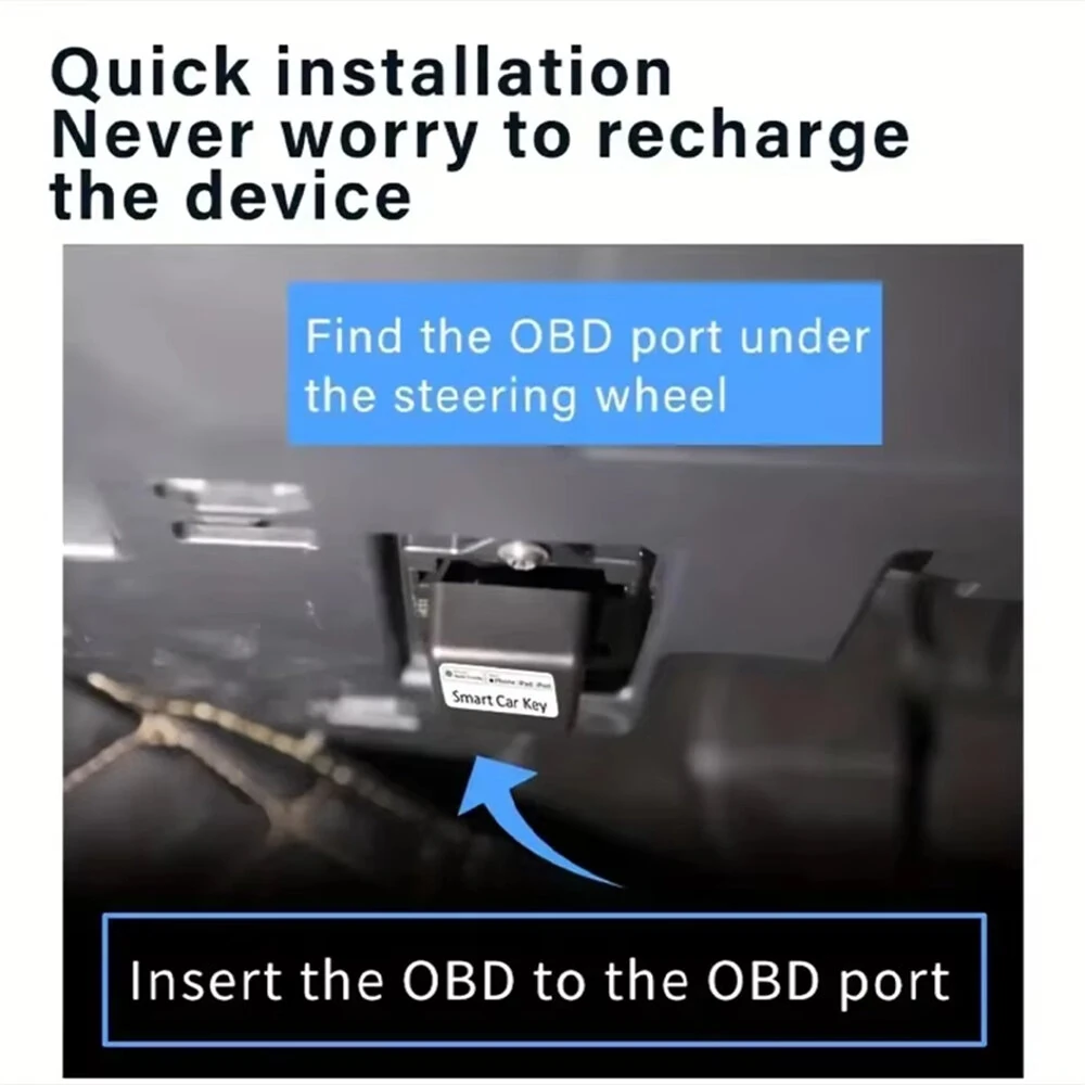 GPS 4G Locator Vehicle Tracker High Accuracy Real-Time Tracking Plug-and-Play OBD Locator Multiple Intelligent Alarms Fleet Management — view 4