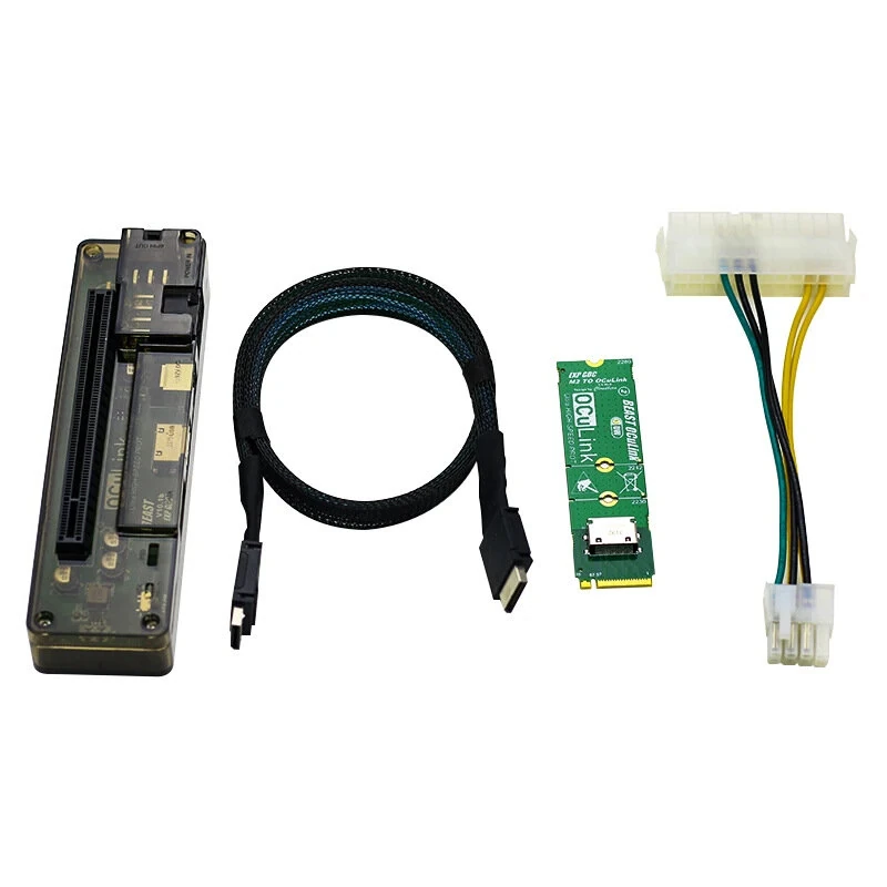 Graphics Card Docking Station Video Card Dock Station Beast Oculink PCI-E 4.0 X4 Laptop for Oculink Interface — Graphics