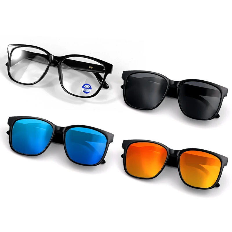 GS08 Smart bluetooth 5.3 Glasses Touch Control UV400 Protection IPX5 Waterproof 3D Stereo Sound Magnetic Charging for Outdoor Sports Activities — view 11