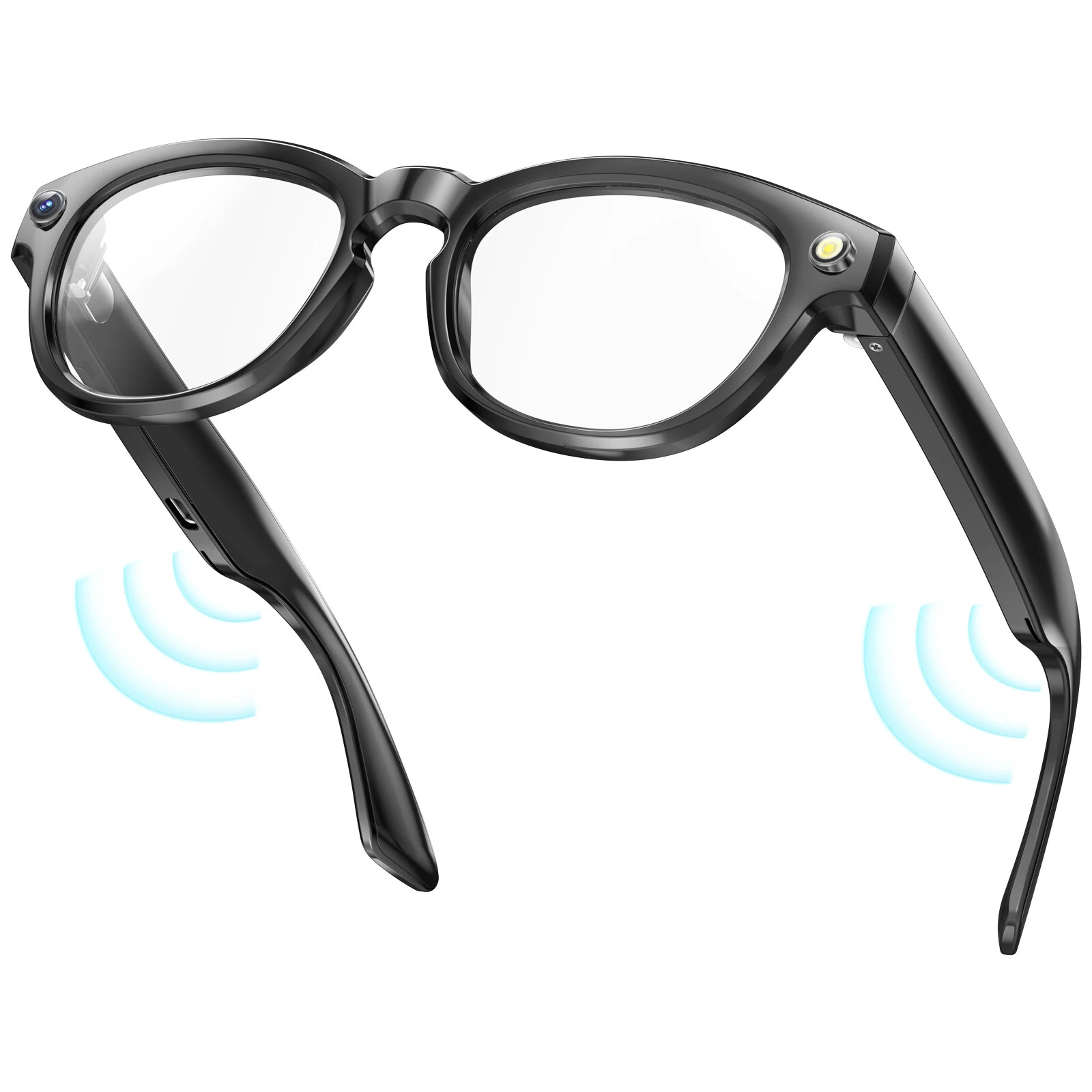 GS380 bluetooth 5.4 AI Smart Shooting Glasses Support Voice & Gesture Control 10H Battery Built-in Speaker for Photo Video Recording Translation Navigation — image 1